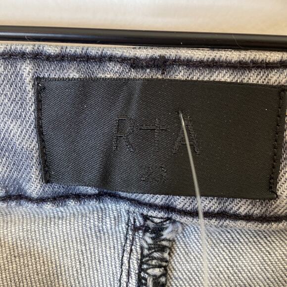 Rta NWT Brand Toure Short raw hem 23 - Picture 3 of 7